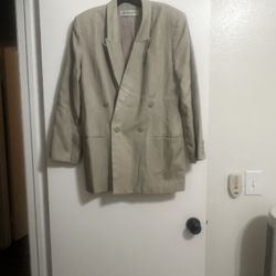 Amanda smith pure linen men’s jacket size 14 like new