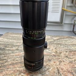 Soligor 90-230mm 1:45.5 Cámara Autozoom Lens Japan Vintage Used 