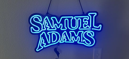 Sam Adams Bar Lighted Bar Sign