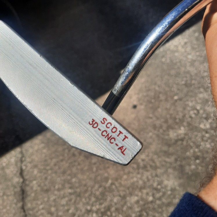 Fluent T-300 Scott 3D-CNC-AL Putter Steel Shaft RH for Sale in