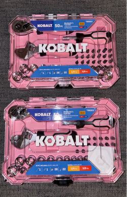 Kobalt 50 piece mechanics tool set NEW