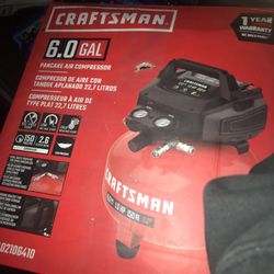 Craftsman Air Compressor Tank 6 Gallon