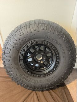 Brand New Single Black Rhino Wheel and Tire