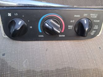 99 Ford F150 OEM Manual Climate Control