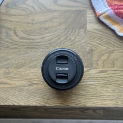 Cannon 50mm F1.8 Camera Lens