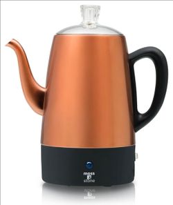 PERCOLADORA DE CAFE ELECTRICO 10 TAZAS/10 CUPS ELECTRIC  COFFEE  PERCOLATOR