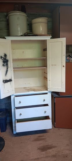 Vintage/antique white cabinet