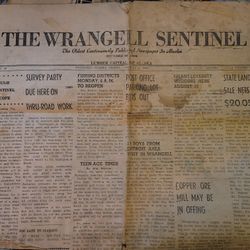 Wrangle Sentinel  August 2nd 1963 (Birthday/Anniversary Memento)