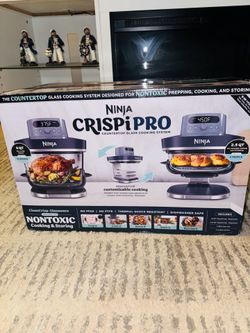 Ninja Crispi Pro 6-in-1 Countertop Glass Air Fryer