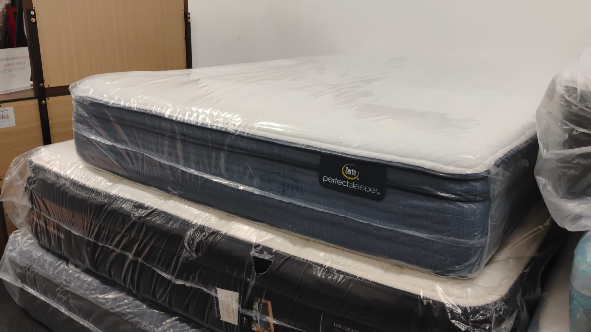 QUEEN SIZE PERFECT SLEEPER PILLOW TOP