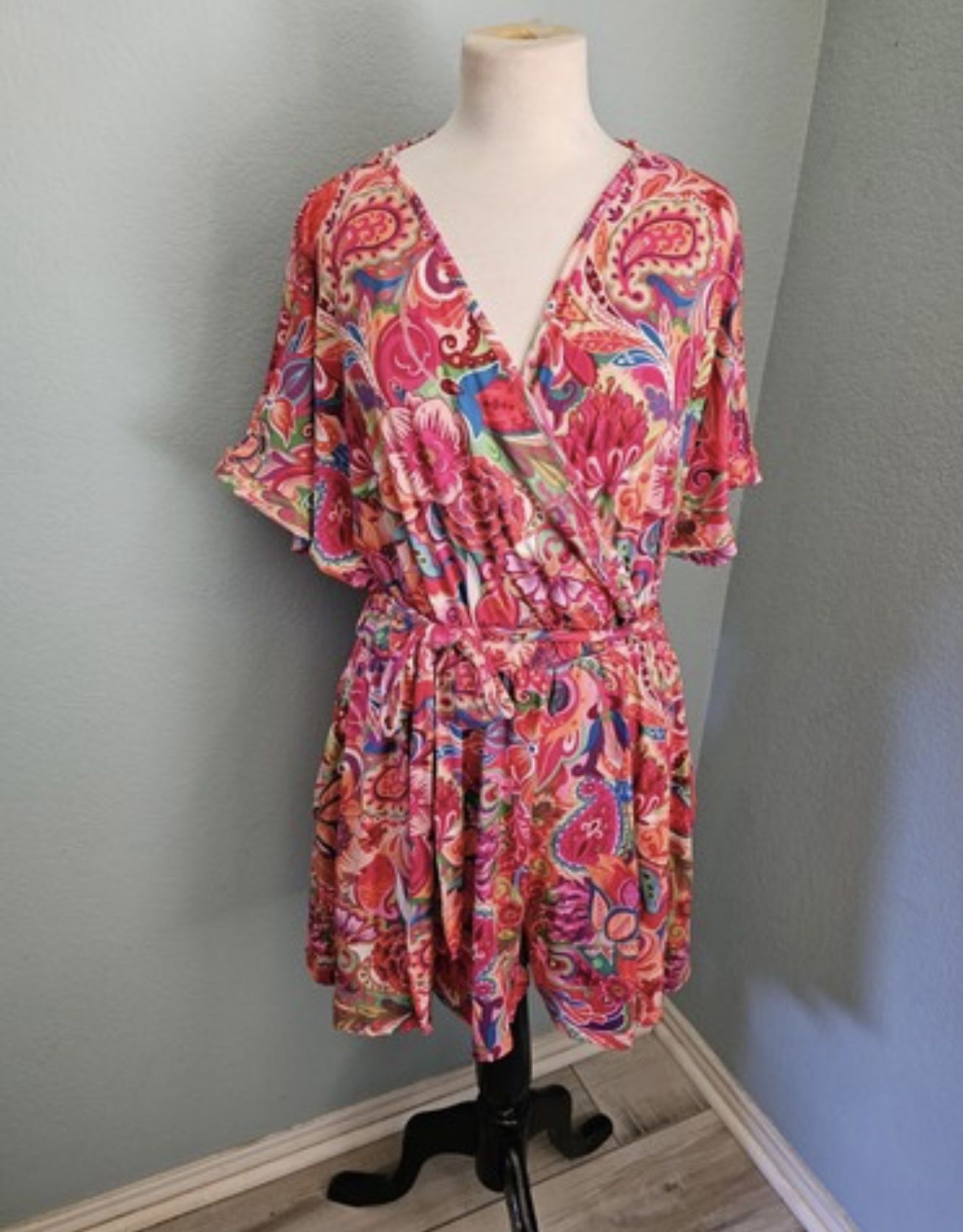 Haptics Floral Romper
