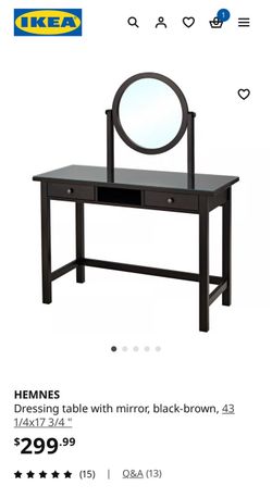 IKEA HEMNES Dressing Table with Mirror