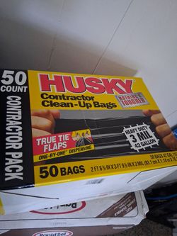 Husky contractor clean bag50