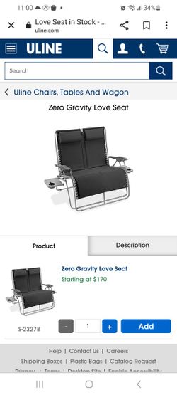 2 Seat Reclining Chair