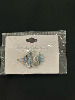 Rhinestone Fish Clothing Pin