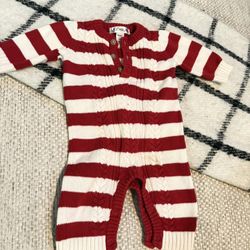 Mameluco Navideño Talla 0/3 Meses Como Nuevo $10