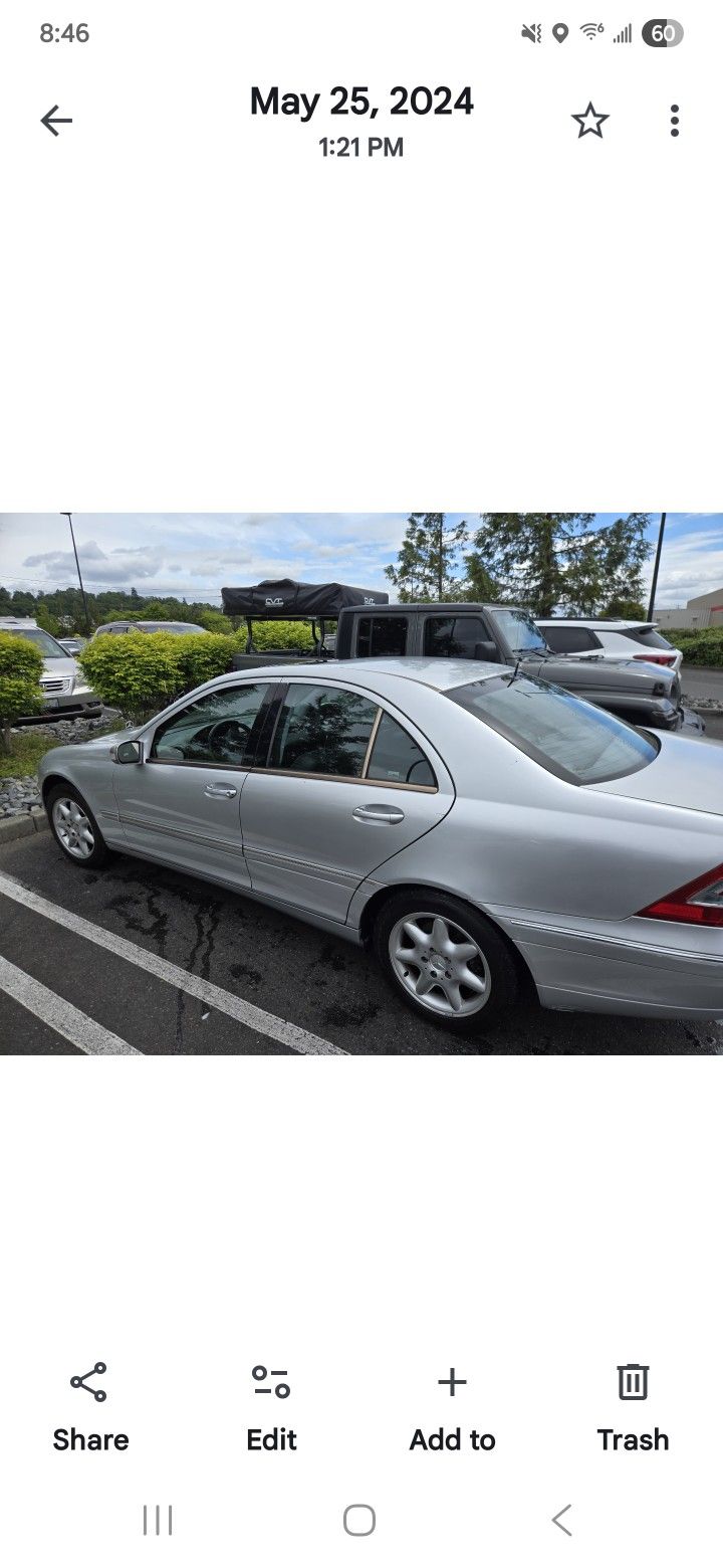 2001 Mercedes 240C
