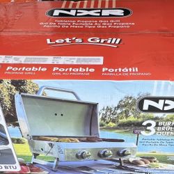 NXR 3 Burner Portable Gas Grill