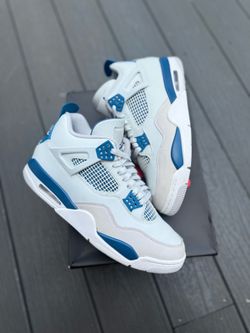 Jordan 4 Blue Military