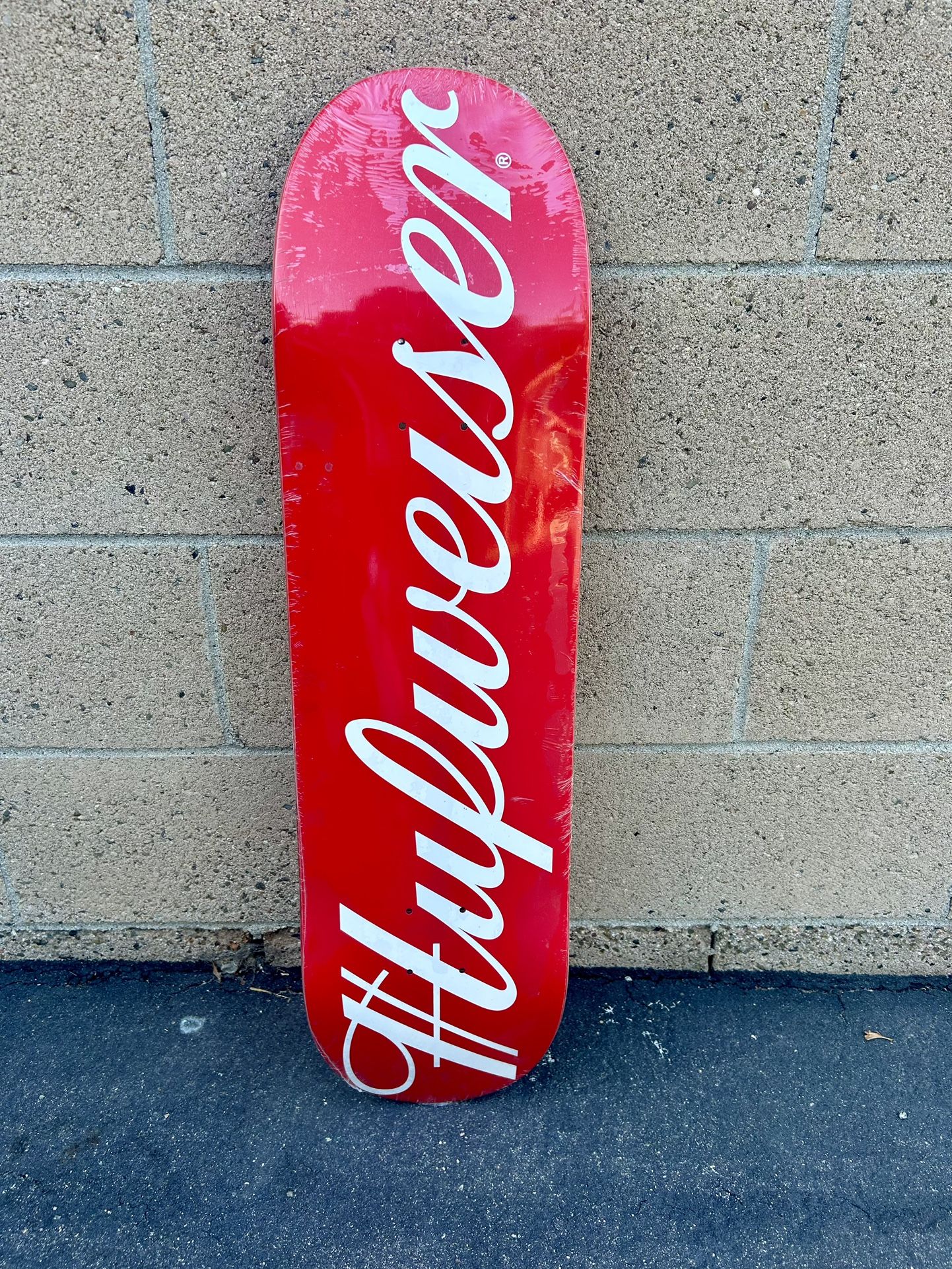 HUF X Budweiser Collab Skateboard Deck - NEW ****rare Sold Out****