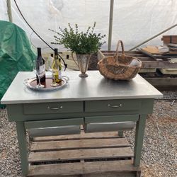 Used bakers table for sale deals