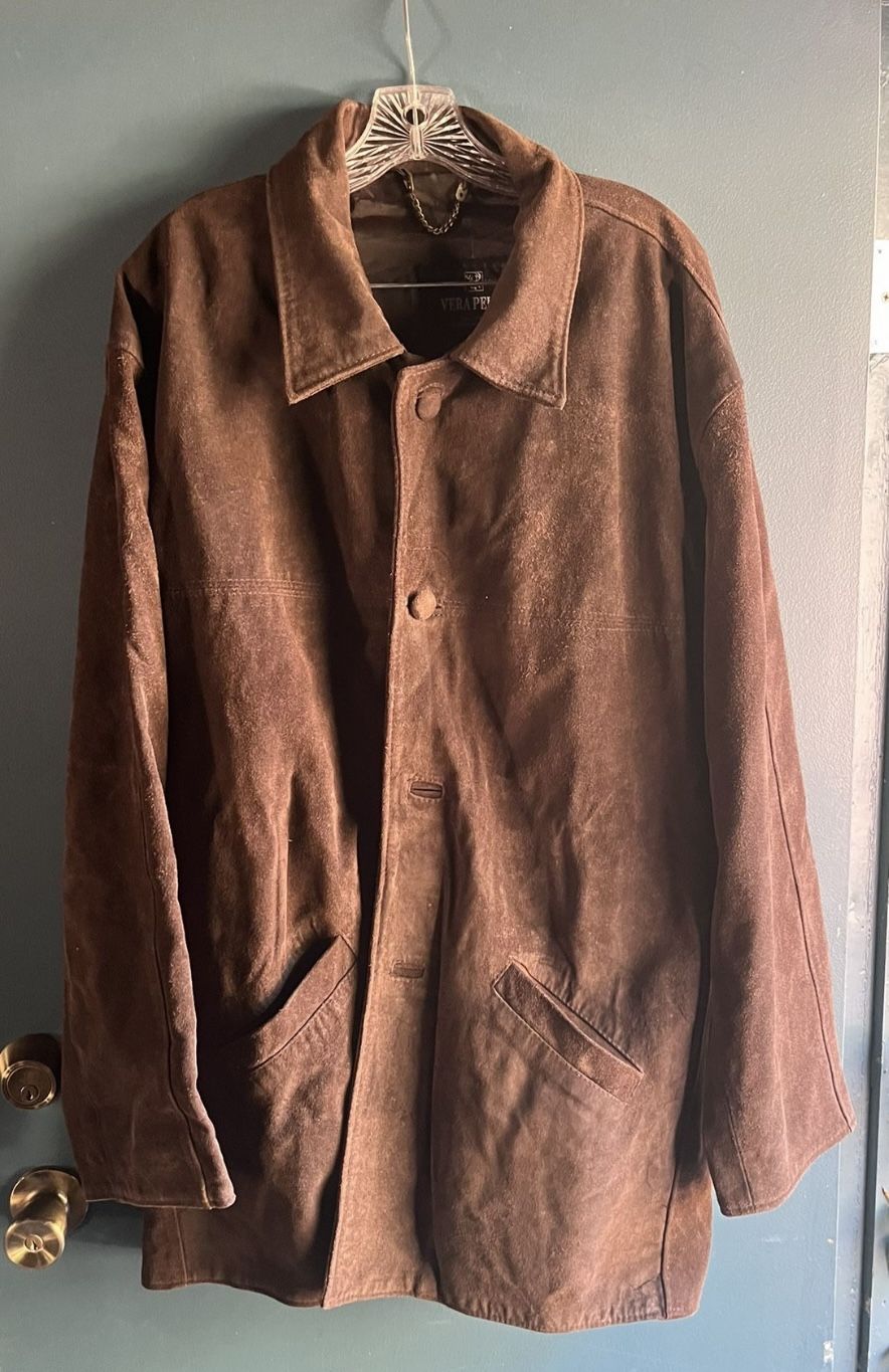 Very Nice Men’s Suede/ Leather Jacket/ Coat