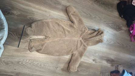 Infant teddy onesie