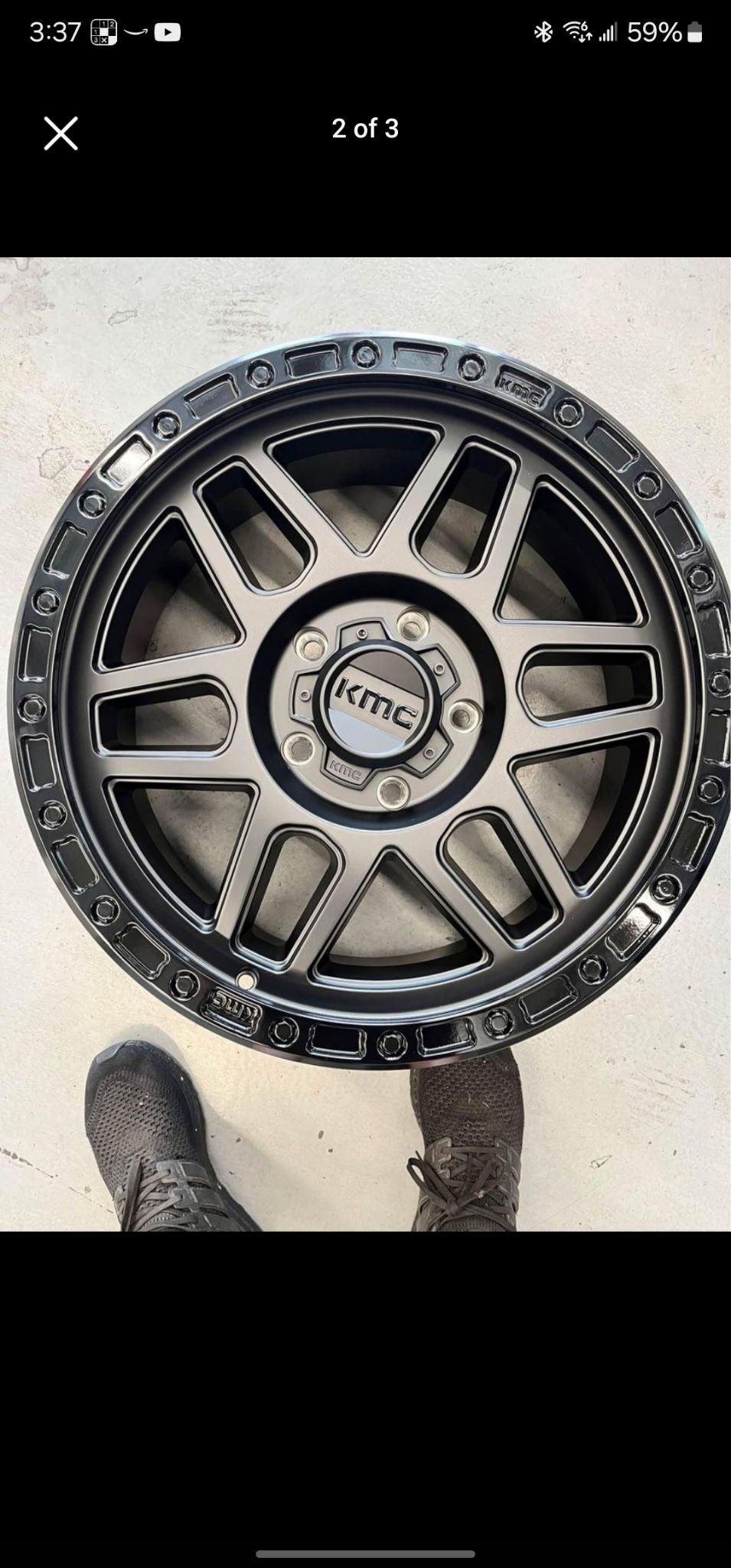 Brand New Wheels Black, Size 20x9 Reduced To $1100.00