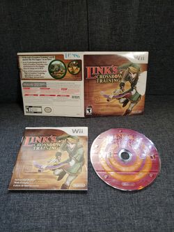 Link's Crossbow Training (Nintendo Wii) Video Game Complete CIB Tested Zelda