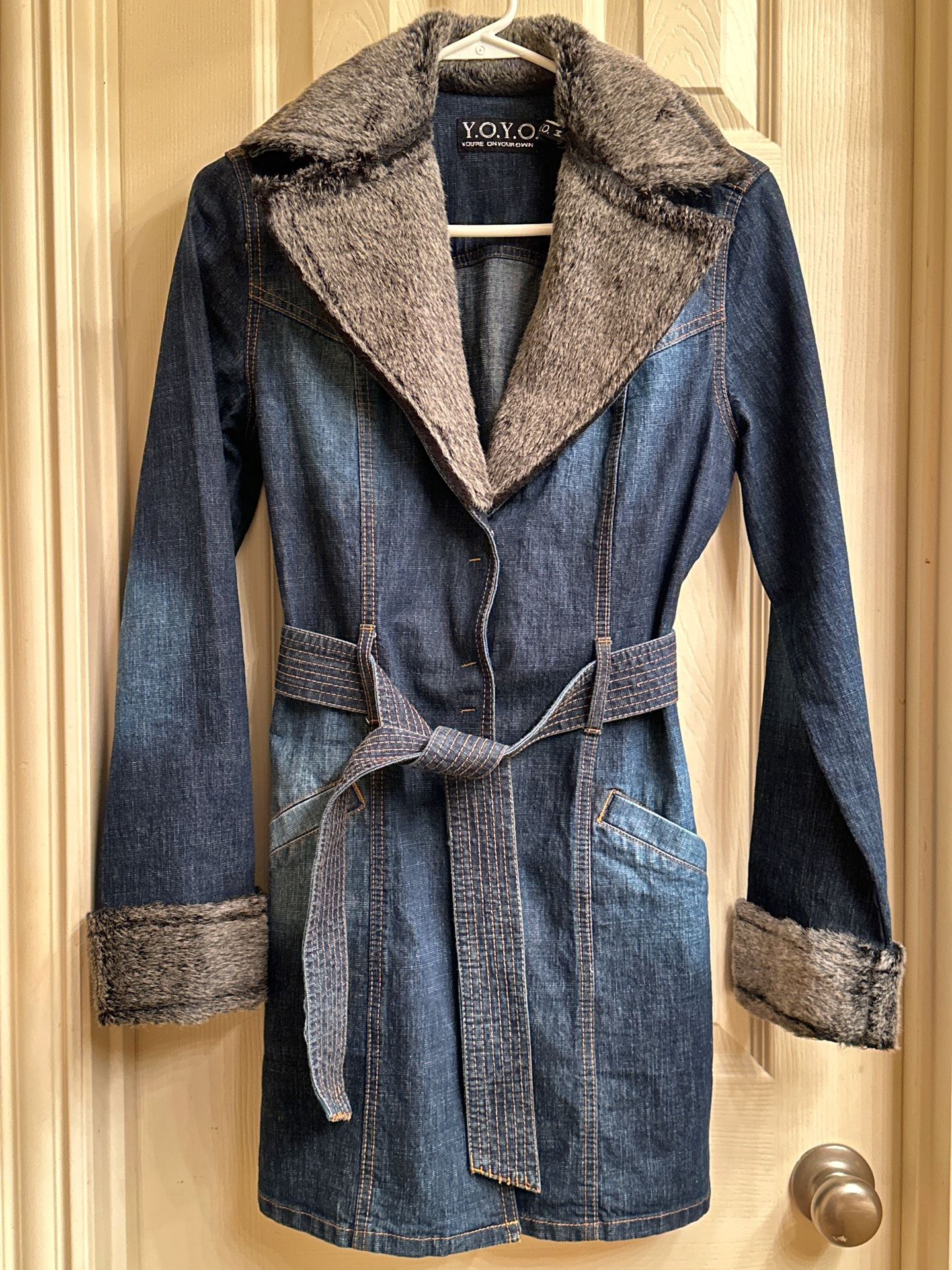 Long Denim Jacket 