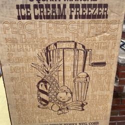 Vintage Ice Cream maker 