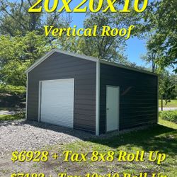 20x20x10 Metal Shop