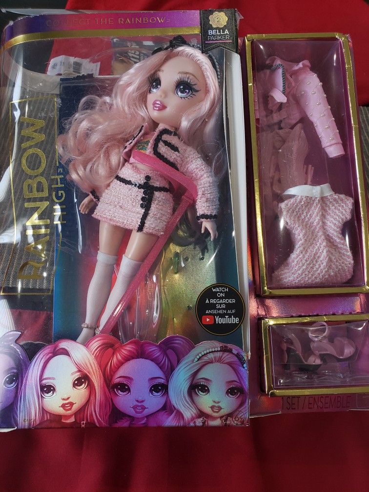 Rainbow High Bella Parker Pink Fashion Doll
