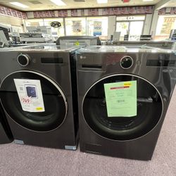 July 4th Promotion! Extra 10% Off Washer Dryer Set! LG Front Load New Open Boxes 