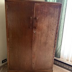 Antique Wood Cabinet