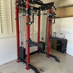 Vesta Fitness PRO SERIES 2-1 Ultimate Half Rack Functional Trainer/Gym Equipment/ Home Gym/ Fitness/ FREE DELIVERY 🚚 