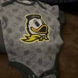 Oregon Duck Baby Bodysuit Size 0 To 3 Months New Never Worn 
