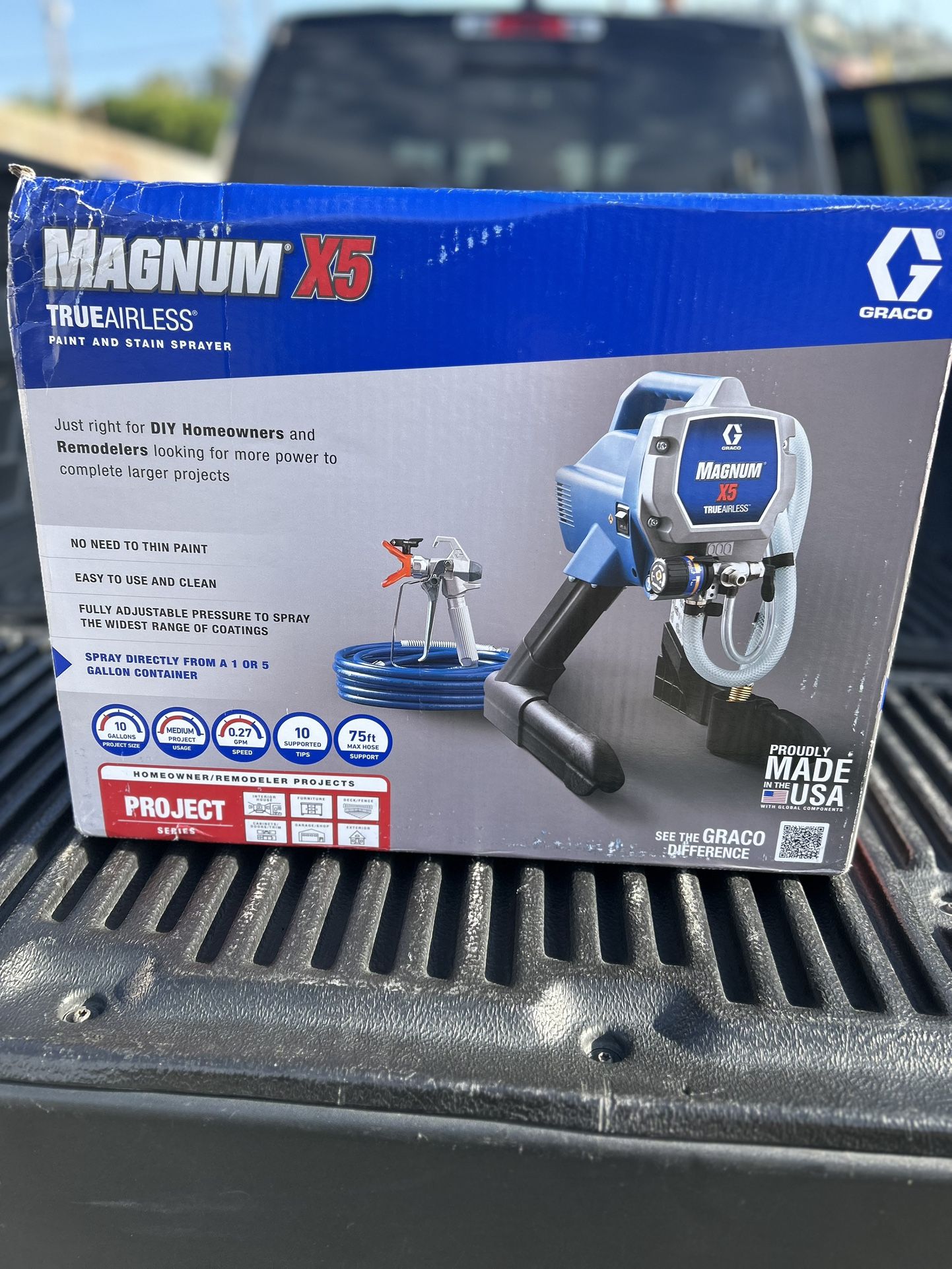 Graco Magnum X5 Airless 3000 PSI Stand Paint Sprayer