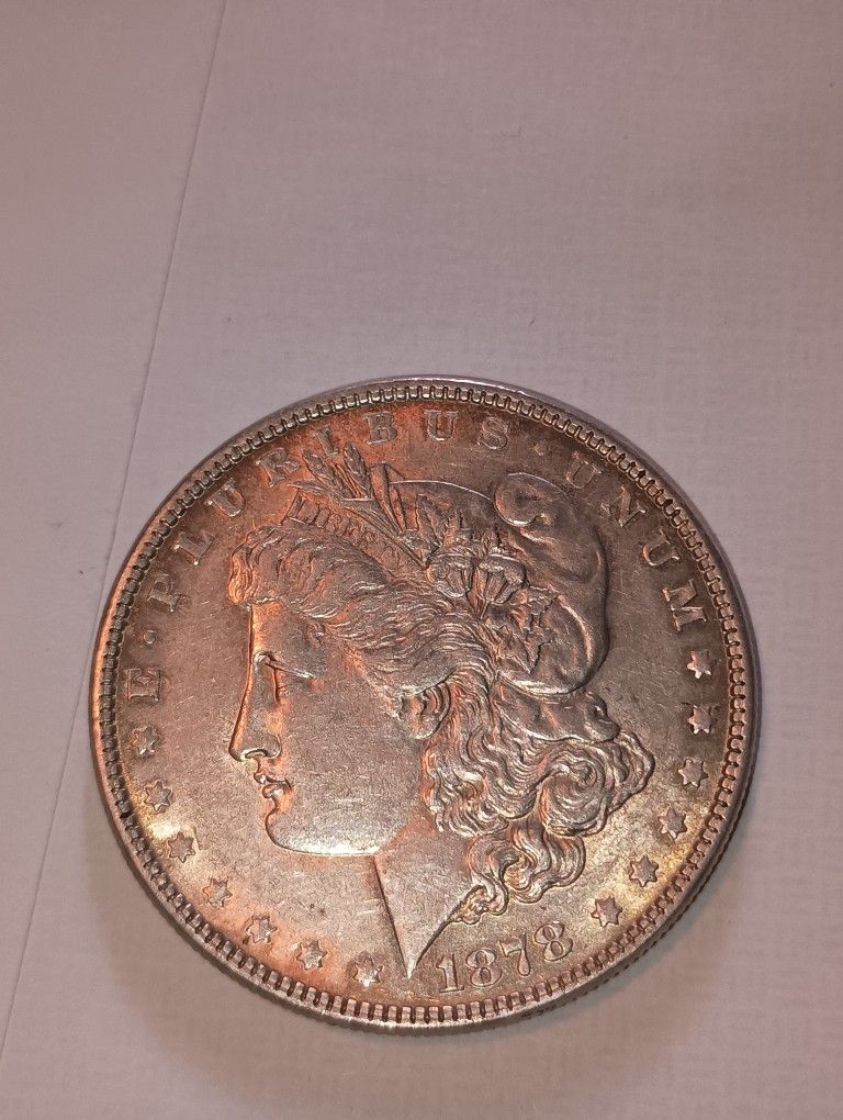 1878 7TF REV 7/8 Morgan Silver Dollar 