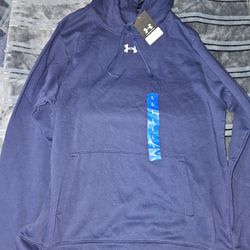 New Under Armour Blue Hoodie 