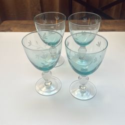 Vintage Princess House Moderna Glasses 