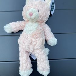 Mary Meyer Putty Pink Kitty Cute Soft Toy Friend, 10” NWT plush stuffed animal