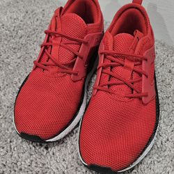 Puma Pacer Next Excel 381757 Red Running Shoes Sneakers Size 3C