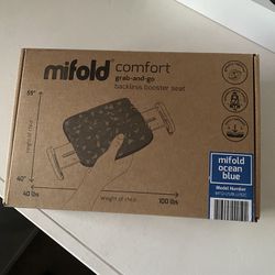 mifold Comfort Grab And Go Backless Booster Seat