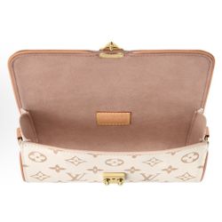 LOUIS VUITTON Pochette Camille Logo Print Monogram Dune Coated Canvas Crossbody Shoulder Bag Women's Fantasy Purple(p365)