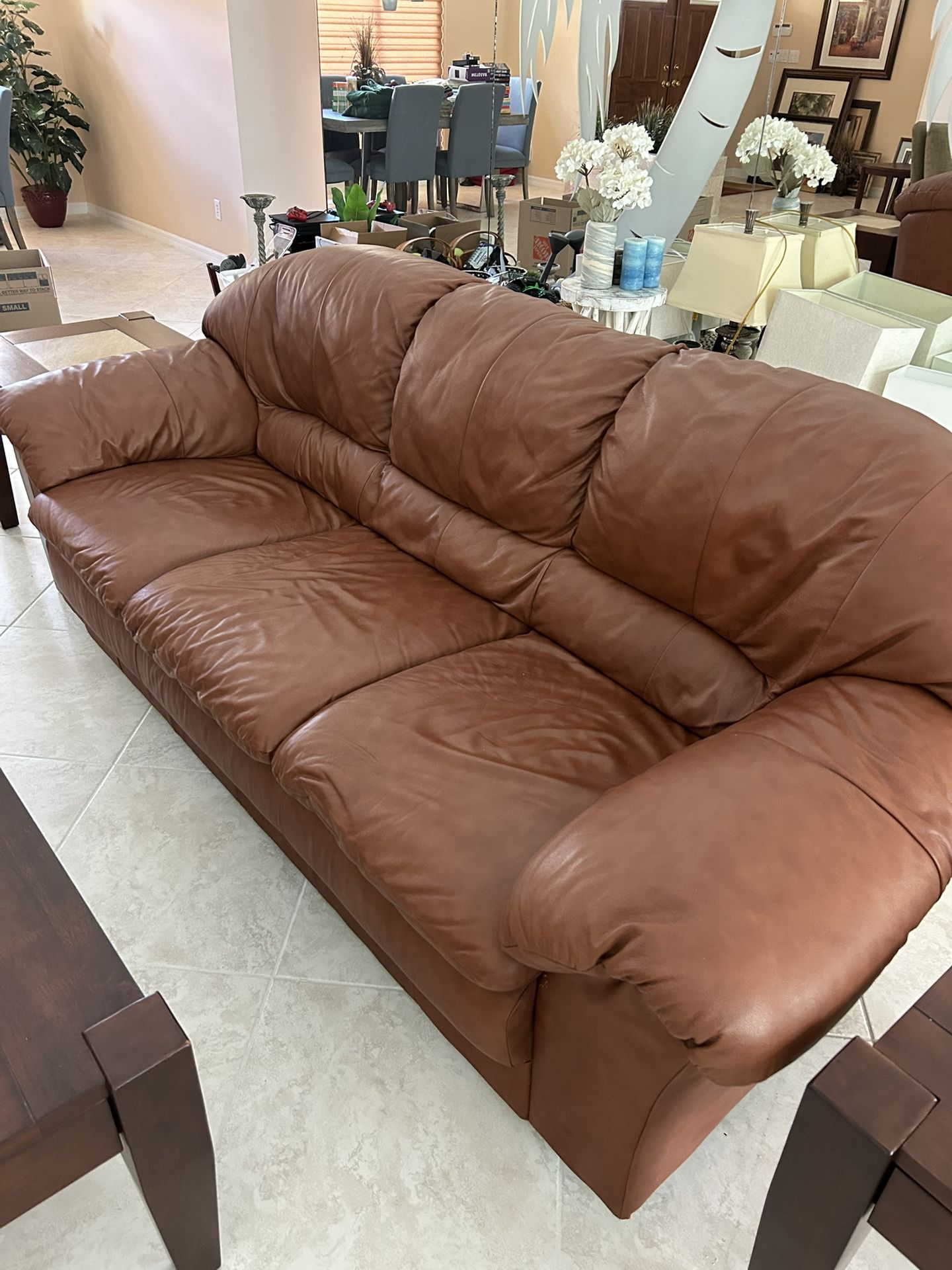 Leather Couch
