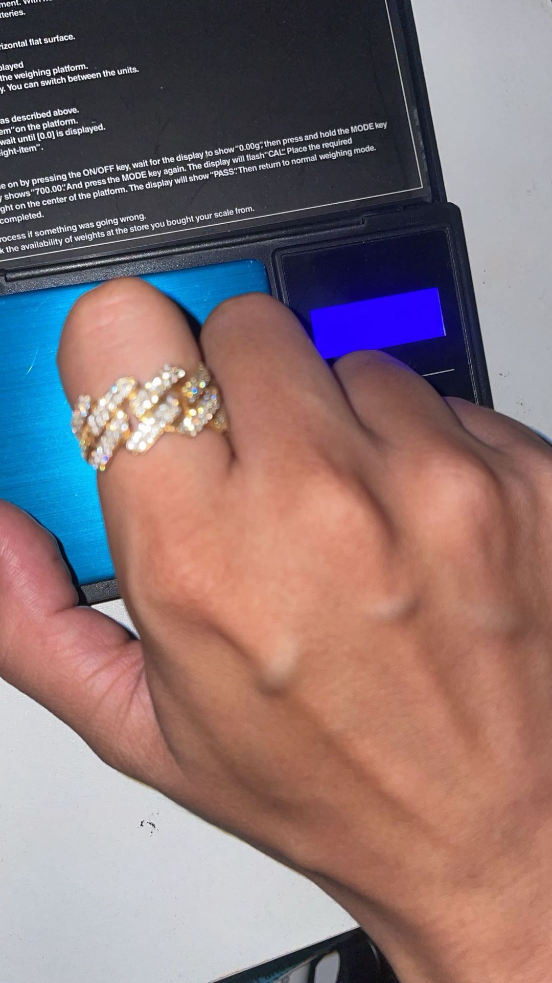 VVS Cuban Link Ring Size 8
