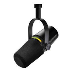 Shure MV7+-K Hybrid Podcast Microphone - Black