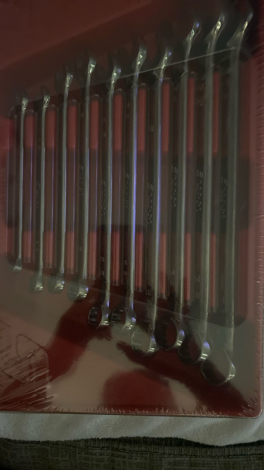 Snap On 10 piece combination wrench set