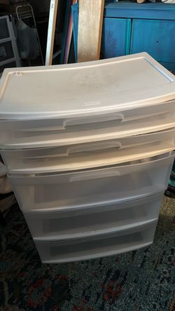 Sterilite storage drawers